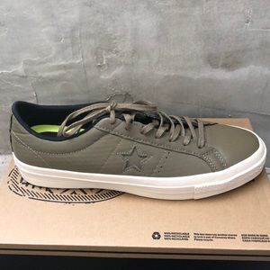 $90 Converse One Star Leather OX Jute/Parchment